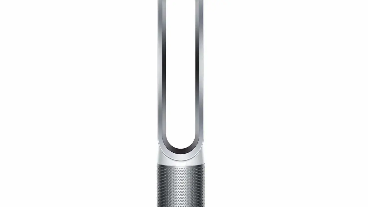 Climatiseur mobile sans évacuation Dyson, un appareil futuriste pour un confort optimal.
