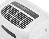Climatiseur split mobile silencieux blanc avec écran LED et commandes tactiles. Idéal pour une fraîcheur discrète.