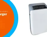 Climatiseur mobile "Recharger" : profitez d'une fraîcheur optimale.