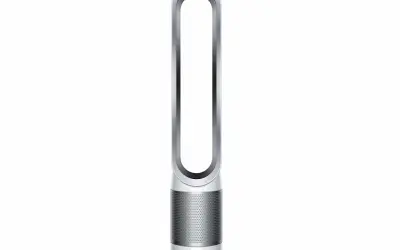 Climatiseur mobile sans évacuation Dyson, un appareil futuriste pour un confort optimal.