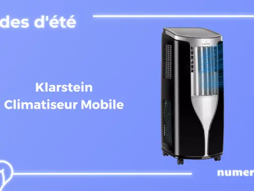 Climatiseur Klarstein New Breeze 9, idéal pour les soldes d'été. Profitez d'un air frais et agréable.