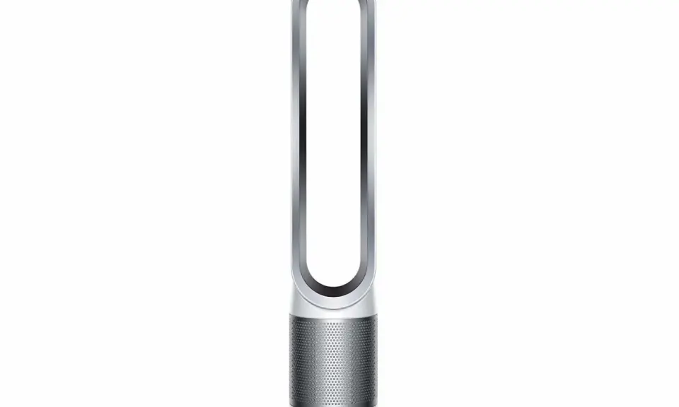 Climatiseur mobile sans évacuation Dyson, un appareil futuriste pour un confort optimal.