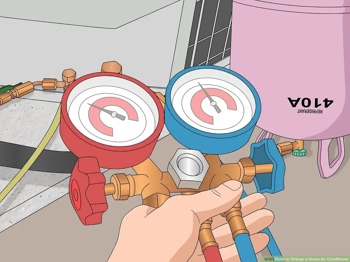 Manom&egrave;tre de clim maison, pr&ecirc;t &agrave; v&eacute;rifier le niveau de gaz. Savoir quand recharger clim maison est essentiel pour son efficacit&eacute;.
