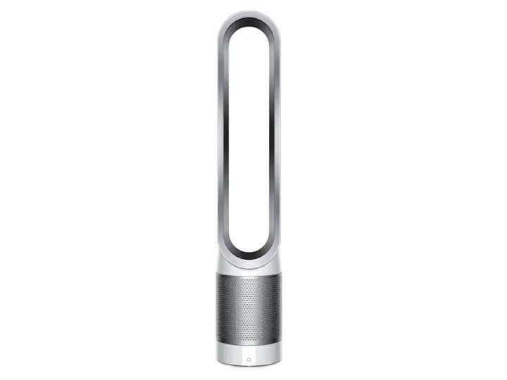 Climatiseur mobile sans évacuation Dyson, un appareil futuriste pour un confort optimal.